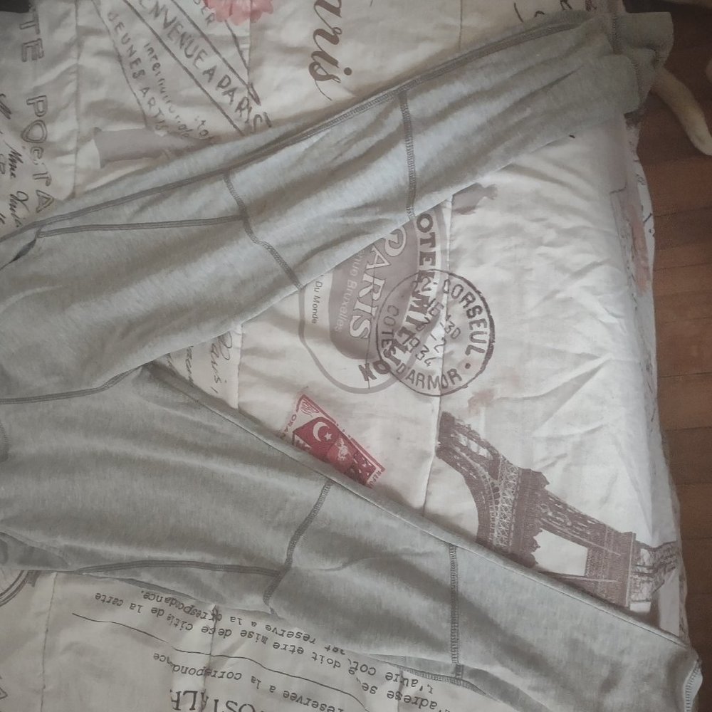 cute gray sweatpants